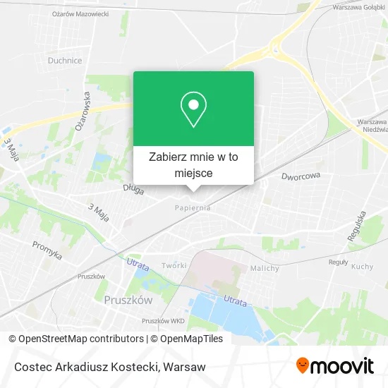 Mapa Costec Arkadiusz Kostecki