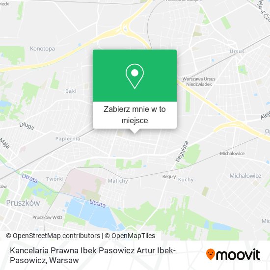 Mapa Kancelaria Prawna Ibek Pasowicz Artur Ibek-Pasowicz