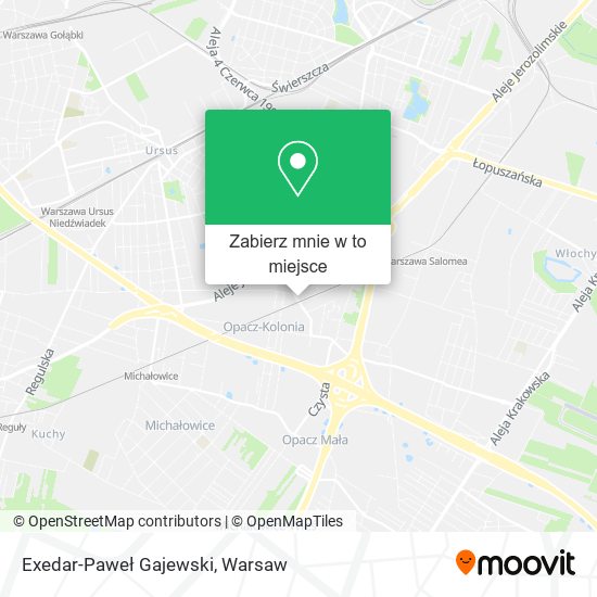 Mapa Exedar-Paweł Gajewski