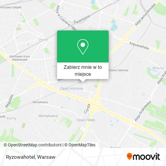 Mapa Ryzowahotel