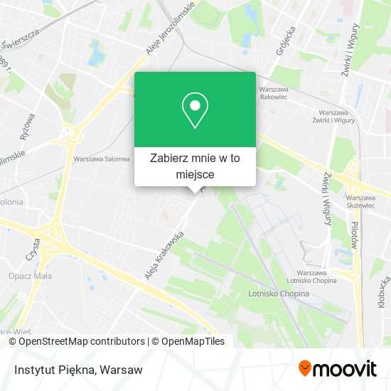 Mapa Instytut Piękna