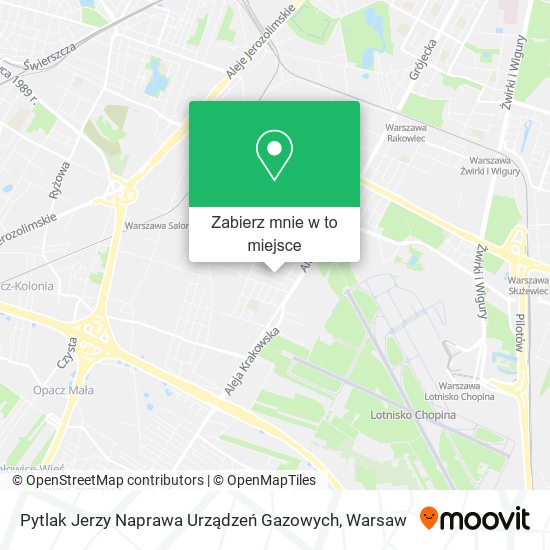 Mapa Pytlak Jerzy Naprawa Urządzeń Gazowych