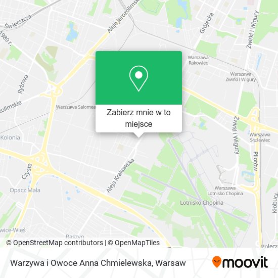 Mapa Warzywa i Owoce Anna Chmielewska