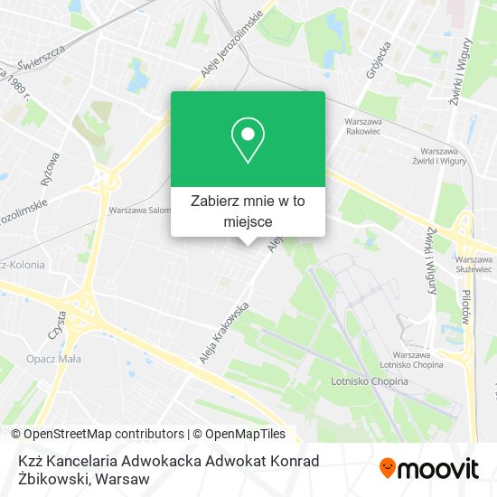 Mapa Kzż Kancelaria Adwokacka Adwokat Konrad Żbikowski