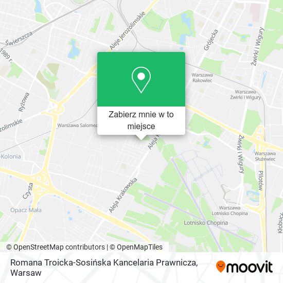 Mapa Romana Troicka-Sosińska Kancelaria Prawnicza