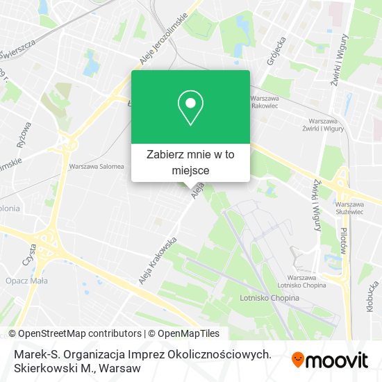 Mapa Marek-S. Organizacja Imprez Okolicznościowych. Skierkowski M.