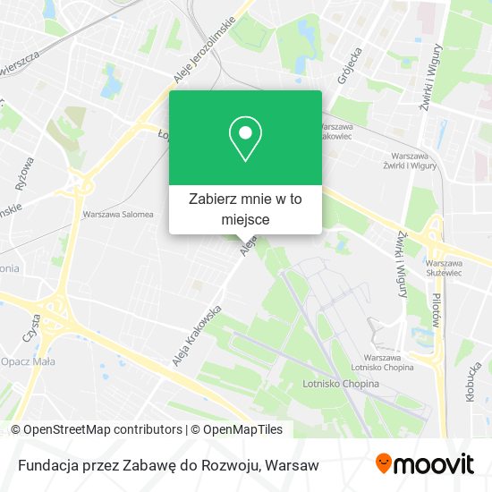 Mapa Fundacja przez Zabawę do Rozwoju