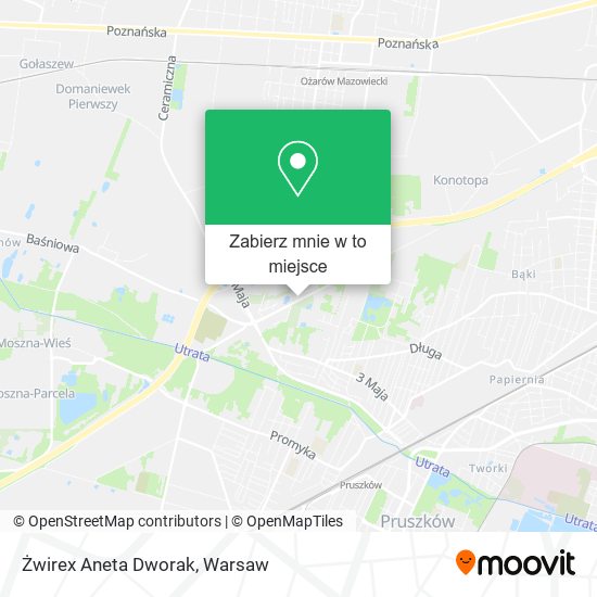 Mapa Żwirex Aneta Dworak