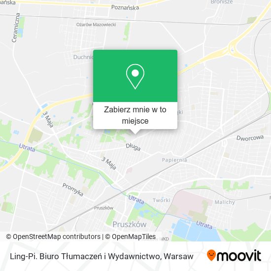 Mapa Ling-Pi. Biuro Tłumaczeń i Wydawnictwo