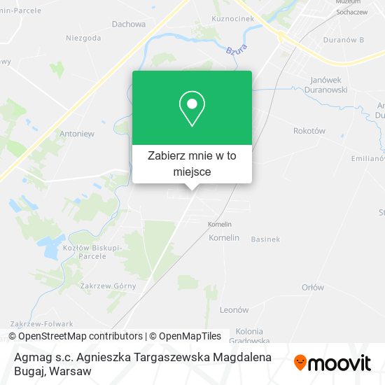 Mapa Agmag s.c. Agnieszka Targaszewska Magdalena Bugaj