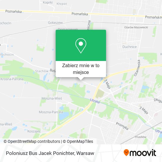 Mapa Poloniusz Bus Jacek Ponichter