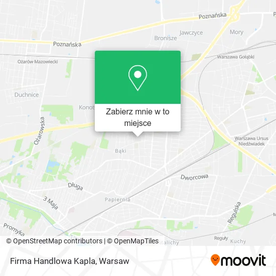 Mapa Firma Handlowa Kapla