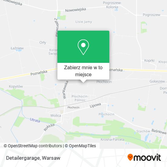 Mapa Detailergarage
