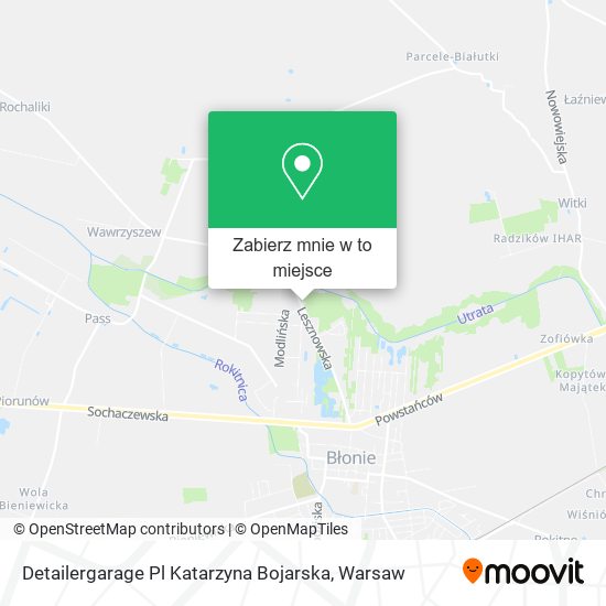 Mapa Detailergarage Pl Katarzyna Bojarska