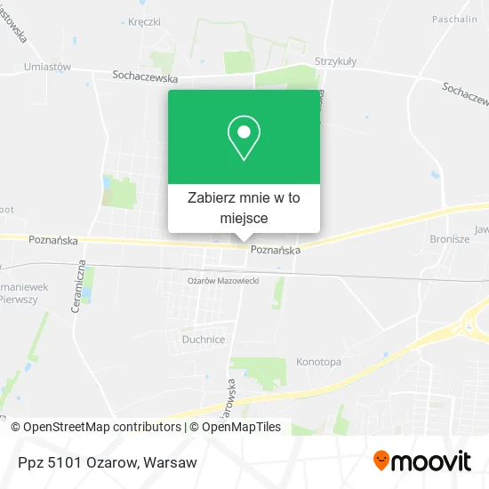 Mapa Ppz 5101 Ozarow