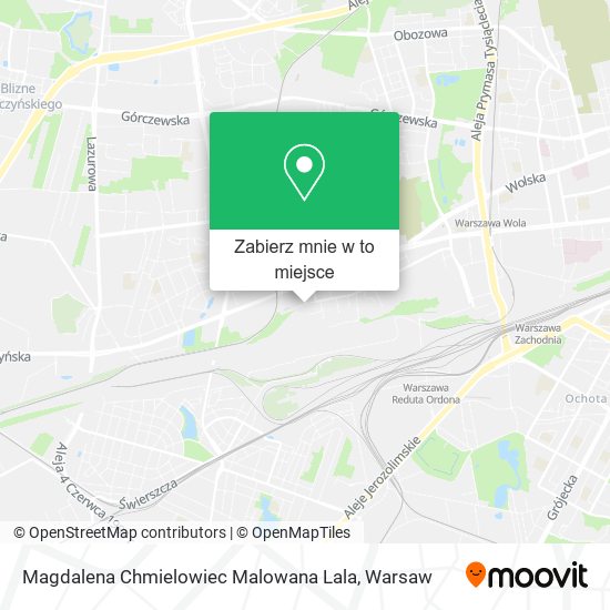 Mapa Magdalena Chmielowiec Malowana Lala