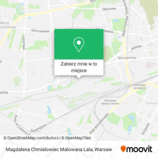 Mapa Magdalena Chmielowiec Malowana Lala