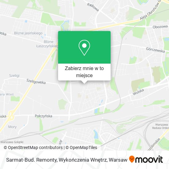 Mapa Sarmat-Bud. Remonty, Wykończenia Wnętrz