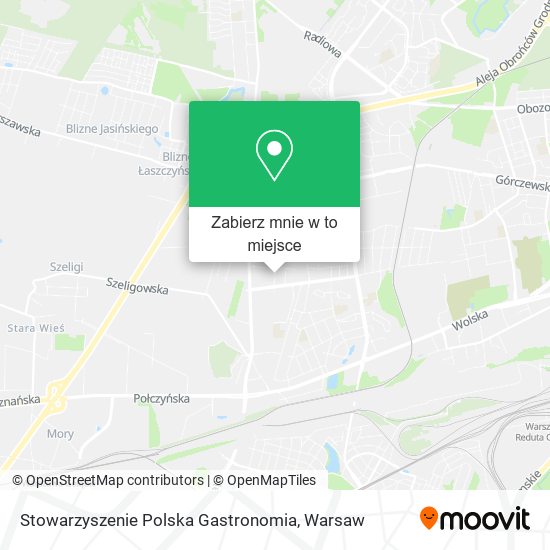 Mapa Stowarzyszenie Polska Gastronomia