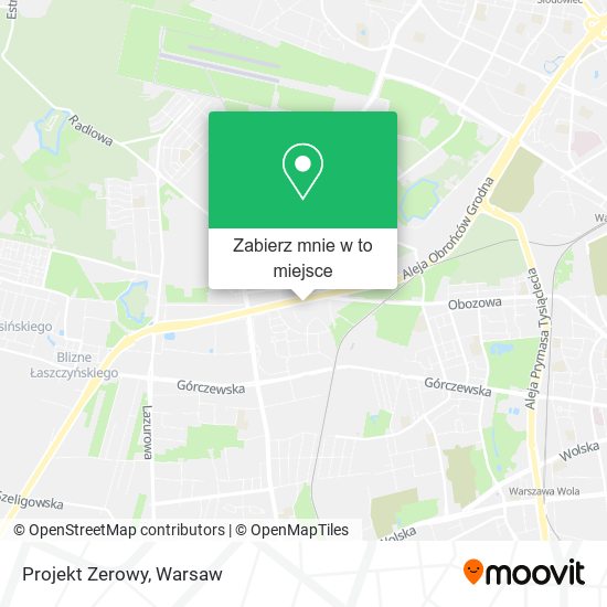 Mapa Projekt Zerowy