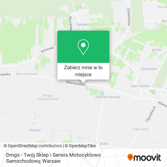 Mapa Dmgs - Twój Sklep i Serwis Motocyklowo Samochodowy