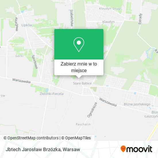 Mapa Jbtech Jarosław Brzózka