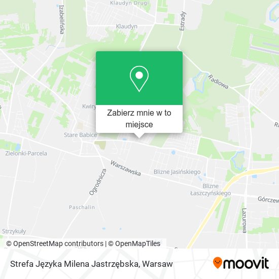 Mapa Strefa Języka Milena Jastrzębska