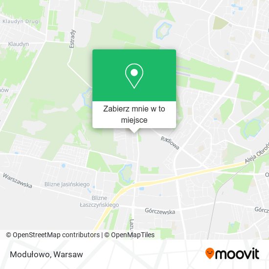 Mapa Modułowo