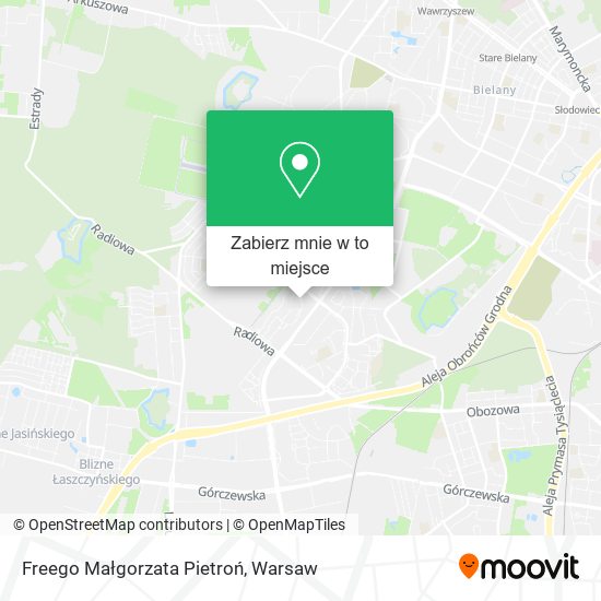 Mapa Freego Małgorzata Pietroń