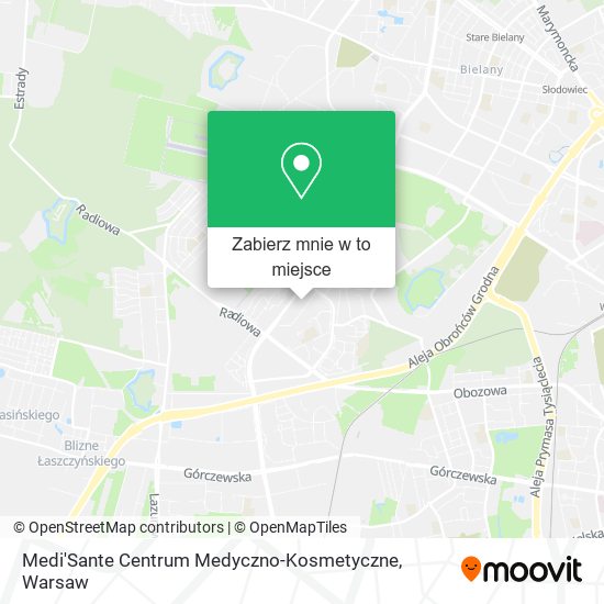 Mapa Medi'Sante Centrum Medyczno-Kosmetyczne