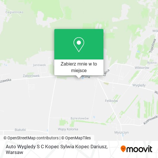 Mapa Auto Wygledy S C Kopec Sylwia Kopec Dariusz