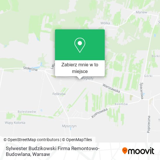 Mapa Sylwester Budzikowski Firma Remontowo- Budowlana