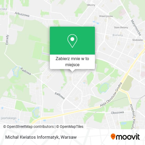 Mapa Michał Kwiatos Informatyk