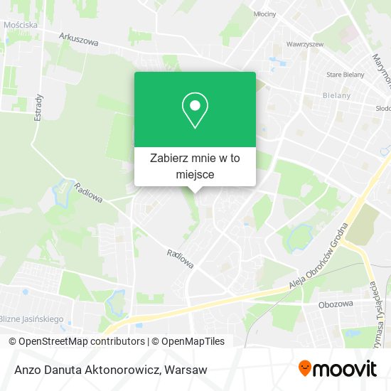 Mapa Anzo Danuta Aktonorowicz