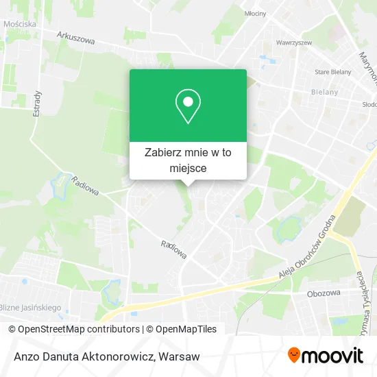 Mapa Anzo Danuta Aktonorowicz