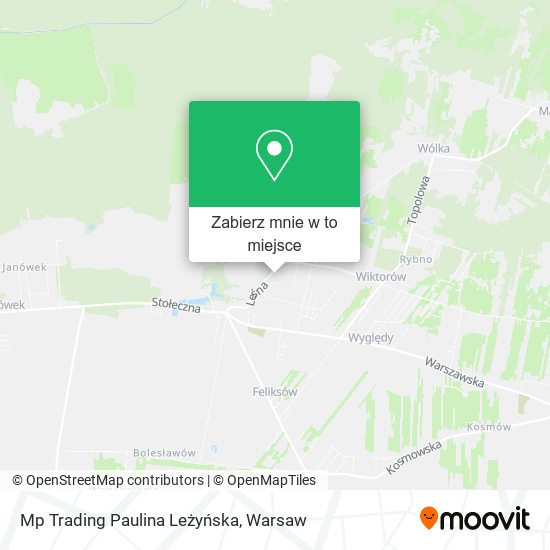 Mapa Mp Trading Paulina Leżyńska