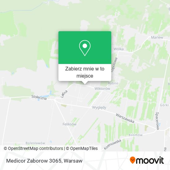 Mapa Medicor Zaborow 3065