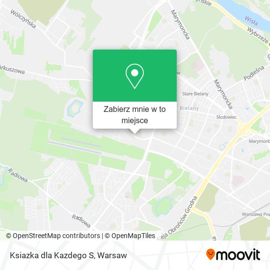 Mapa Ksiazka dla Kazdego S