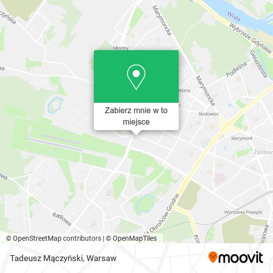 Mapa Tadeusz Mączyński