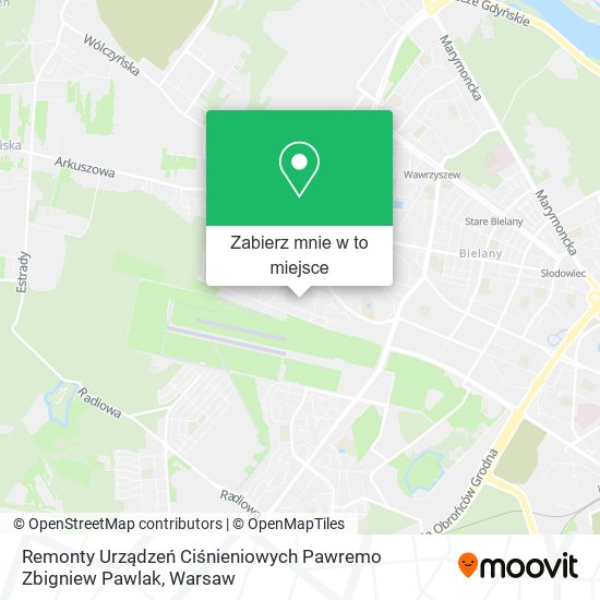 Mapa Remonty Urządzeń Ciśnieniowych Pawremo Zbigniew Pawlak