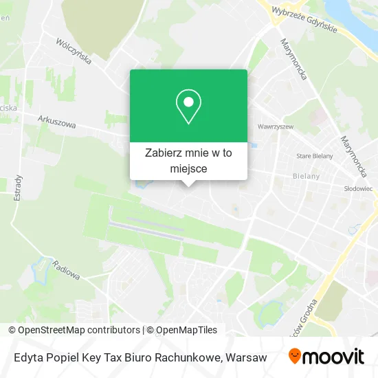 Mapa Edyta Popiel Key Tax Biuro Rachunkowe