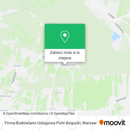 Mapa Firma-Budowlano-Usługowa Piotr Bogucki