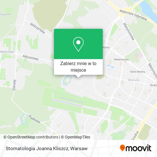 Mapa Stomatologia Joanna Kliszcz