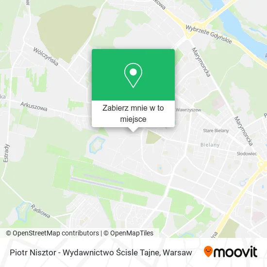 Mapa Piotr Nisztor - Wydawnictwo Ścisle Tajne