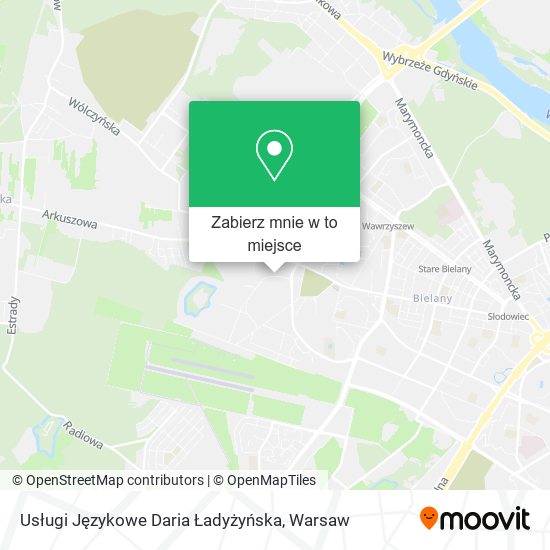 Mapa Usługi Językowe Daria Ładyżyńska