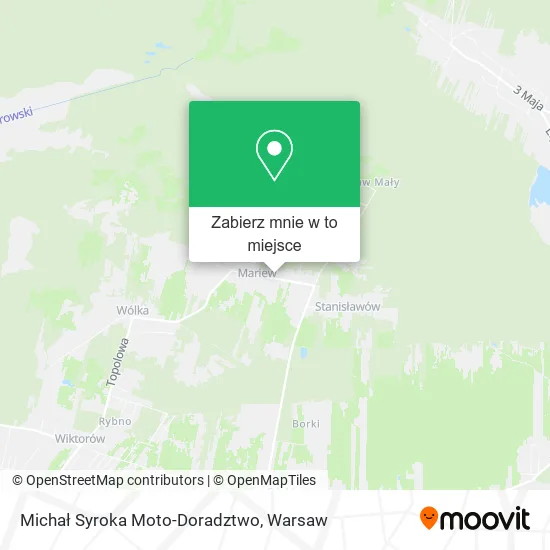 Mapa Michał Syroka Moto-Doradztwo