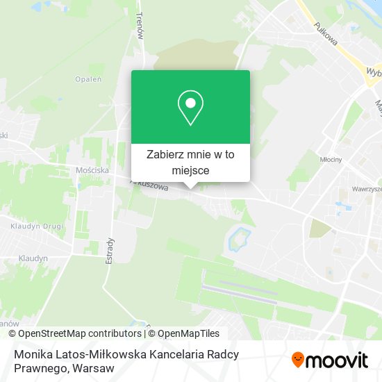 Mapa Monika Latos-Miłkowska Kancelaria Radcy Prawnego