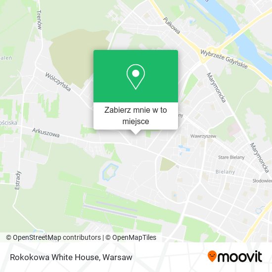 Mapa Rokokowa White House