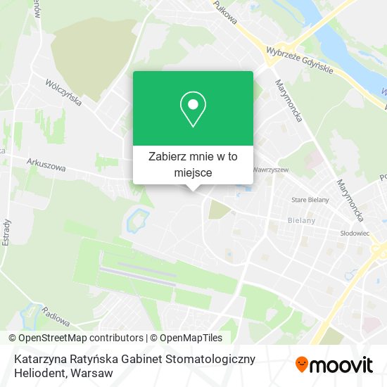 Mapa Katarzyna Ratyńska Gabinet Stomatologiczny Heliodent