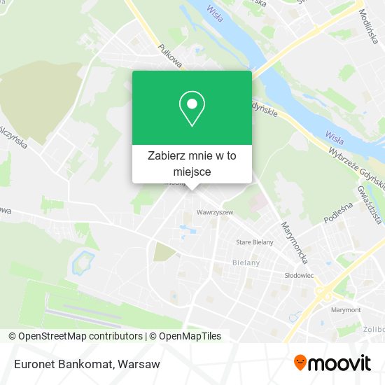 Mapa Euronet Bankomat